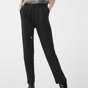 NWT mango suit pantalon frank printed baggy pants